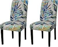 Vista 20 de Fundas elásticas para sillas de comedor, extraíbles y lavables, protector de asiento funda para silla Parson para comedor, fiesta, banquete, hotel