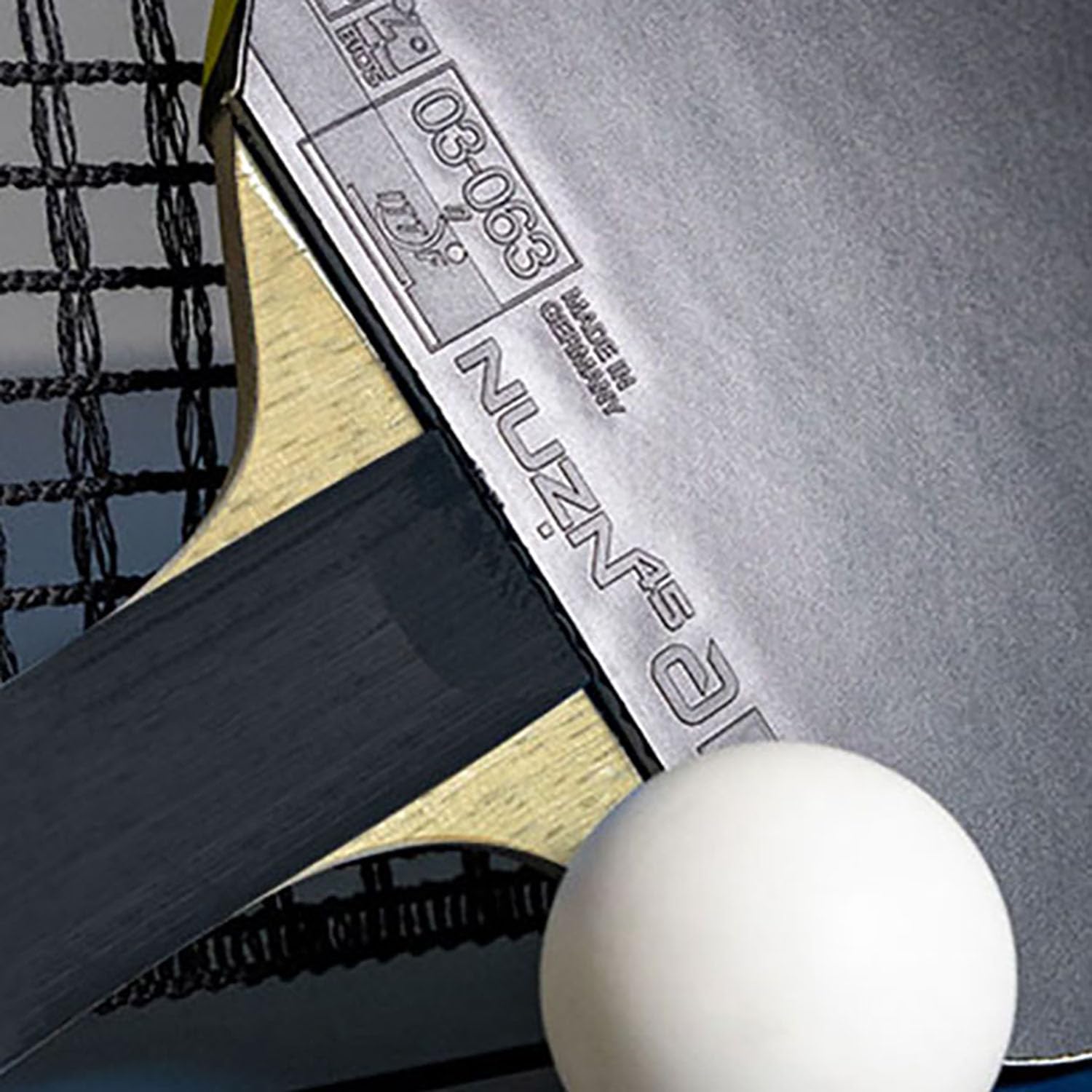 ANDRO NUZN 45 Tischtennisbelag (Schwarz, 2,1mm)