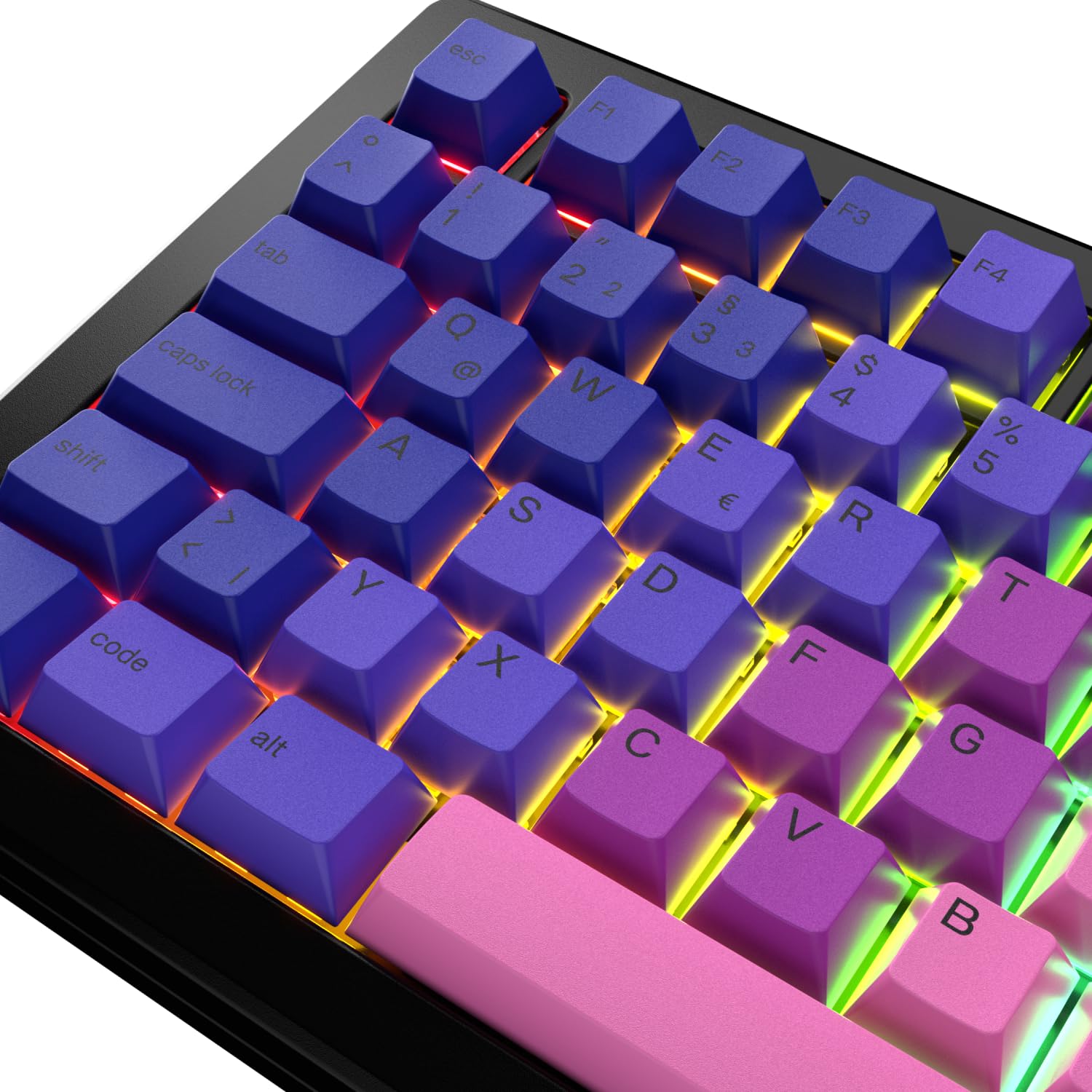 GLORIOUS GPBT Nakładki DE PBT Cherry (Nebula)