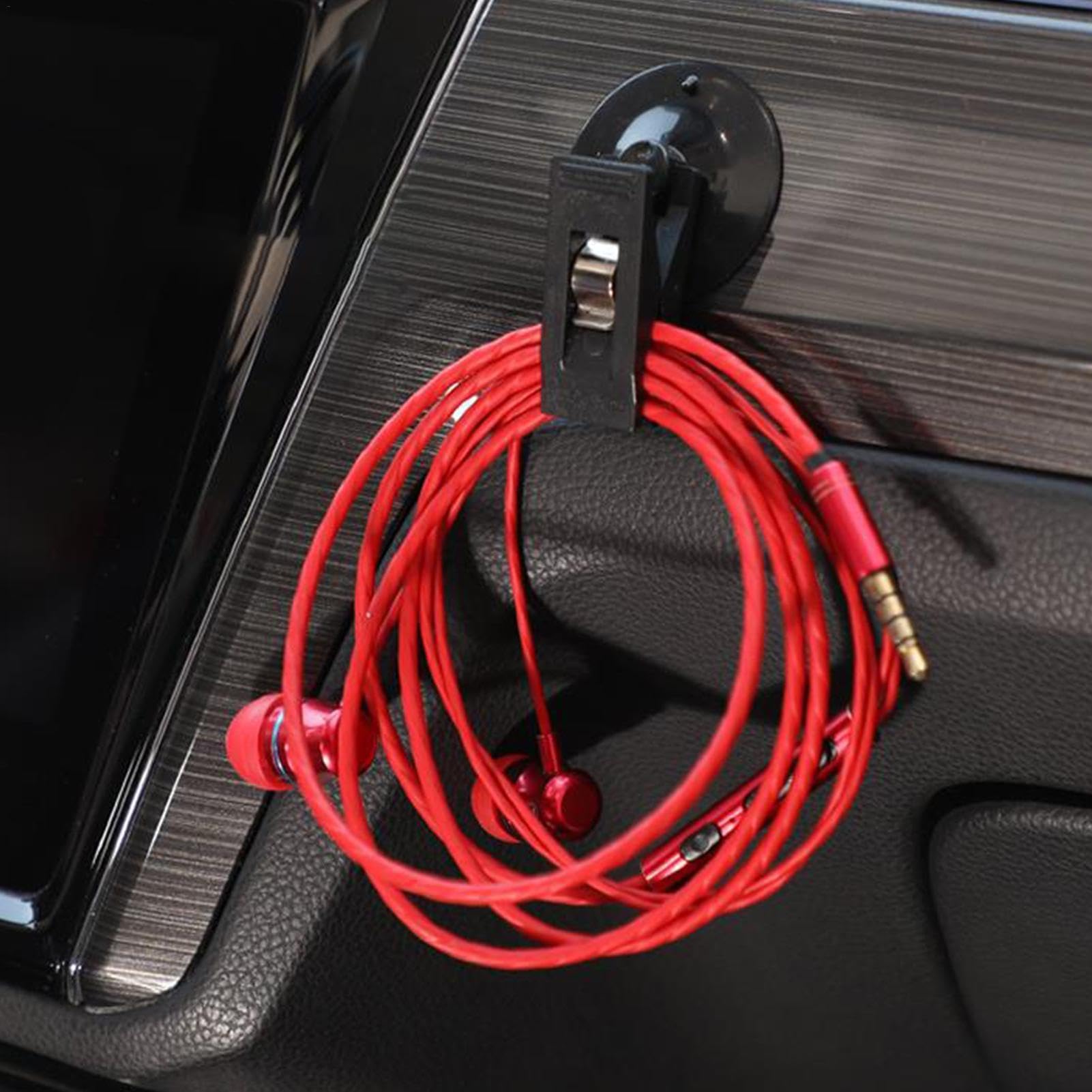 Ventouses à Clip Pour Voiture - 2 Pièces - Pour Maintenir Billets, Notes, Tickets - Fixation Sur Pare-brise Ou Vitre - Multifonction