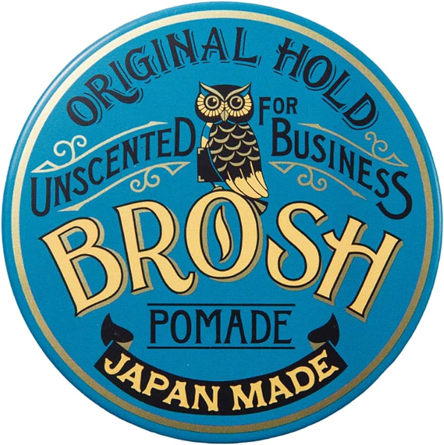 Amazon.co.jp: BROSH POMADE UNSCENTED 115g 無香料 ミディアム