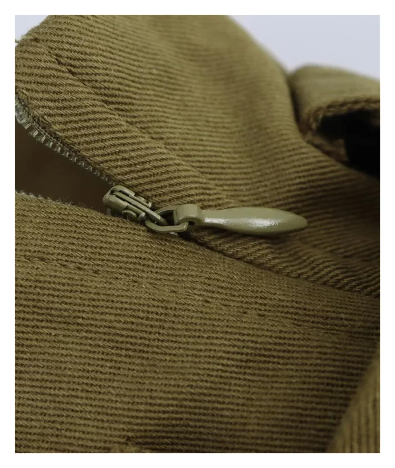Donne con Cintura Verde Pieghe Laterali Cerniera Gonne Vintage Vita Alta Femminile Lady Gonne