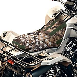 One Black Foam ATV Seat Cover Cushion 53X19cm Universal 4 Wheeler - Foto 7