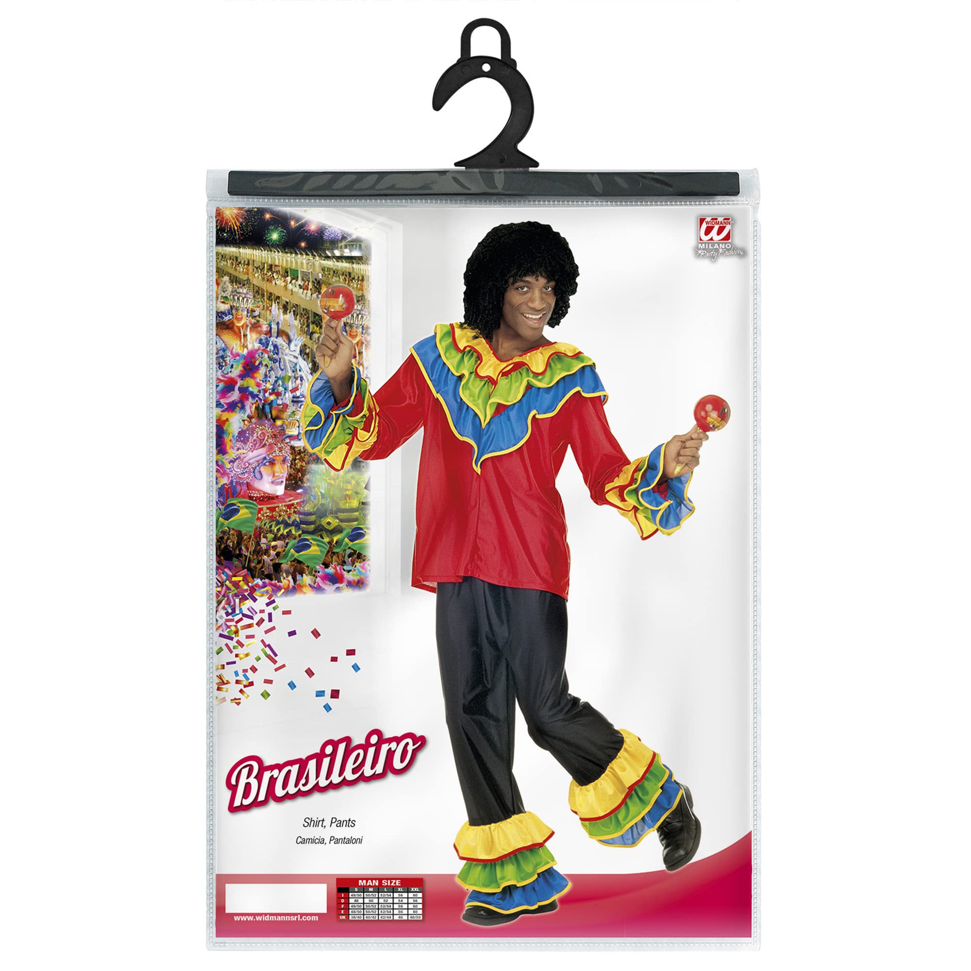 WIDMANN 32602 COSTUME UOMO BRASILEIRO M #3260