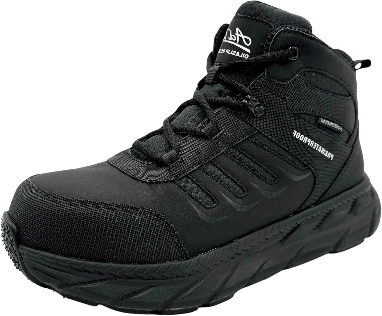 Ad Tec Women’s Ultralight 6” Carbon Nano Safety Toe Work Boot - 8258PR, ASTM F2413-18 M/I/C, F3445-21(SR), F2892-18 (EH) Certified, Puncture-Resistant (PR), Waterproof
