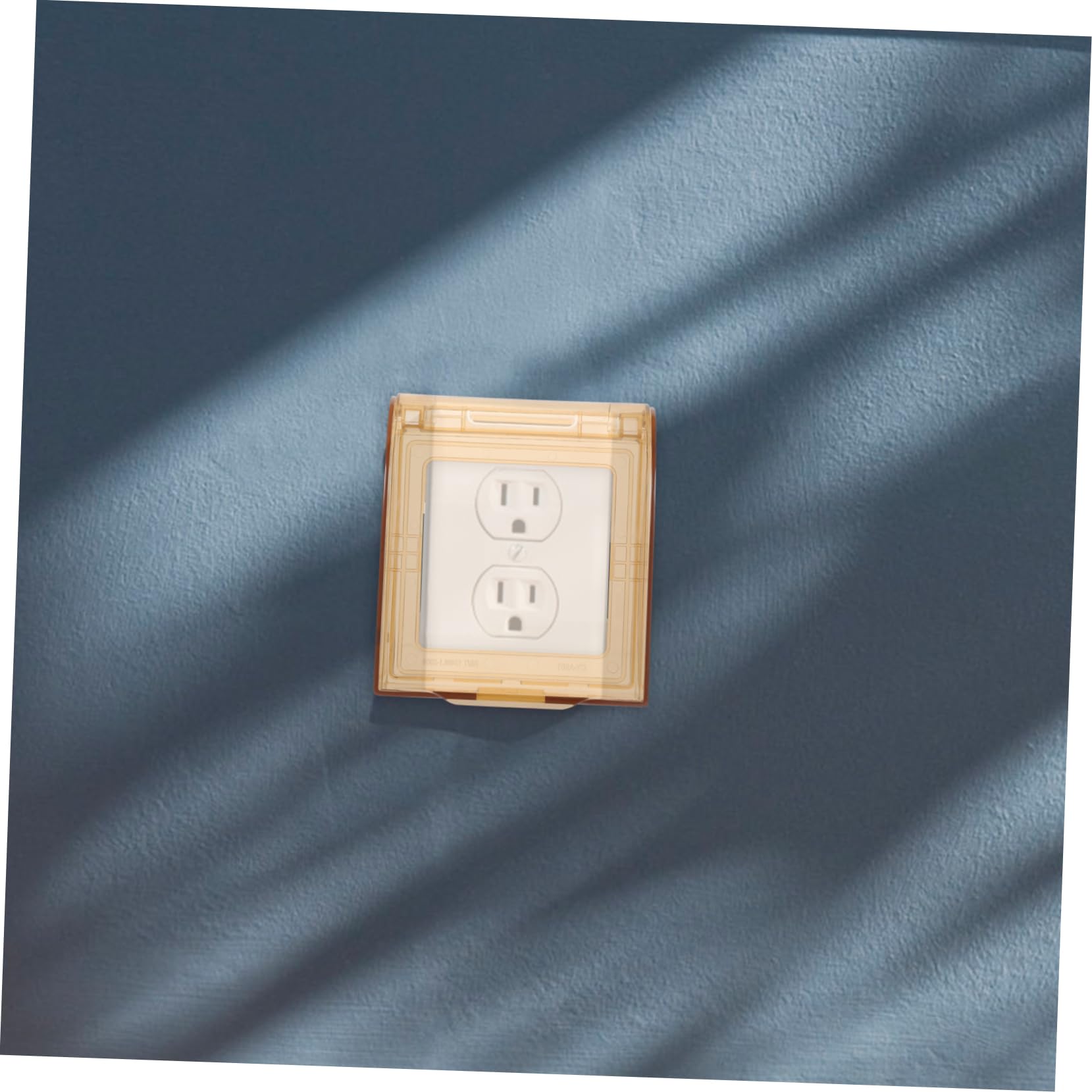 10piezas Cubierta De Enchufe Infantil Protección De Seguridad Para Salidas Eléctricas Instalación Sencilla Paredes Estándar Transparente y Práctica Para Hogar Seguro