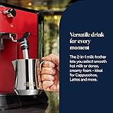 De'Longhi Dedica Style EC685R Traditional Pump Espresso Machine - Red - 6