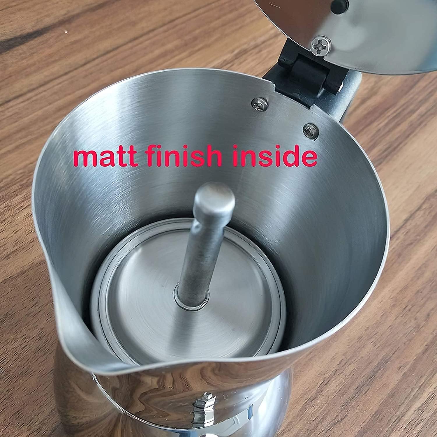 Maker Moka Pot Stainless Steel Espresso Pot Espresso Maker Steam Stove Top Coffee Maker Percolator (Color : Silver, Size : 6 Cup)