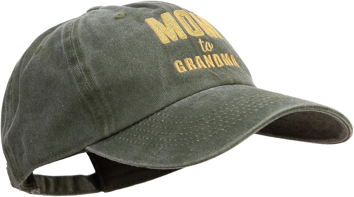 Mom to Grandma Cotton Twill Premium Pigment Dyed Cap
