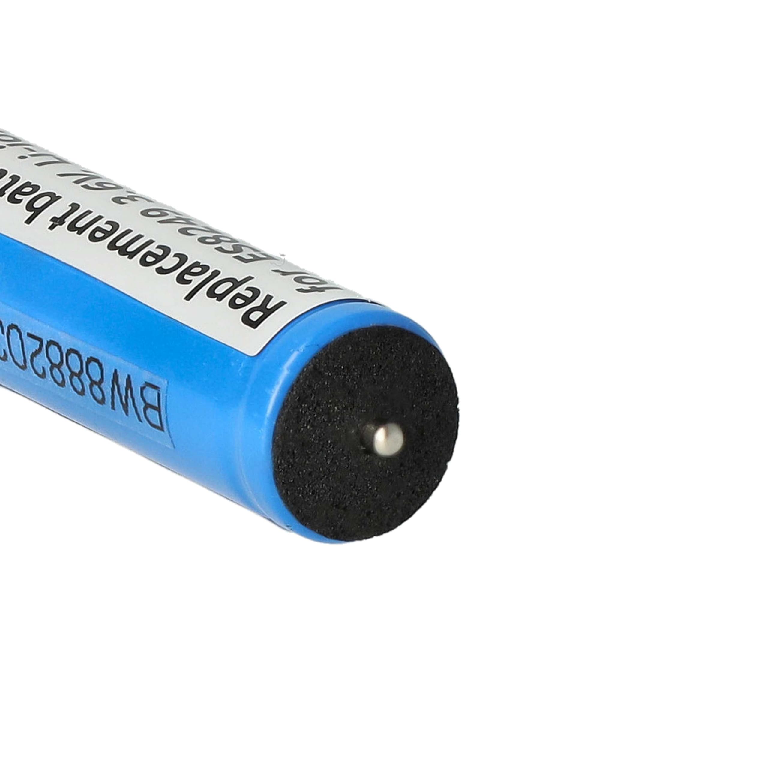 vhbw Batería Compatible con Panasonic ER-GP80, ER-GK40-S, ES205, ES2064, ERGP80 afeitadora, cortadora de Pelo (680 mAh, 3,6 V, Li-Ion)