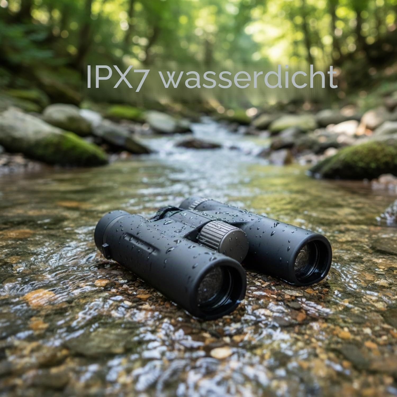 Bosco Fernglas C9 Original 12x42 Fernglas, hohe Vergrößerung und hohe Auflösung, Nachtsichtfunktion,Allround-Outdoor-Binokular FürReisen/Sternenhimmel-Beobachtung (Schwarz)