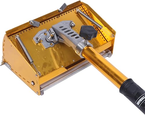 Miniatura 8 de Herramientas profesionales para paneles de yeso, caja de acabado plano de paneles de yeso de 9 pulgadas con mango de caja de 40 a 64 pulgadas, combo