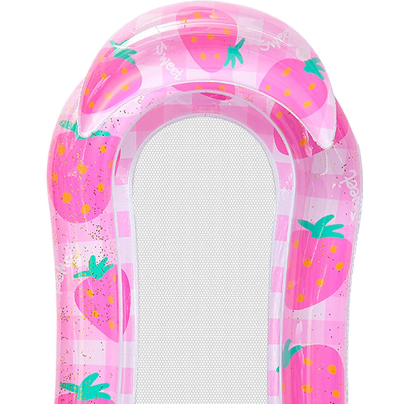 Flotteurs de piscine gonflables – Salon gonflable portable avec appui-tête, chaise flottante de piscine – pour l'eau, la natation, le lac, la plage, la rivière, les fêtes d'été, les jeux, le bronzage