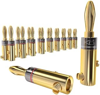 KabelDirekt   Banana Plugs, 10 pairs