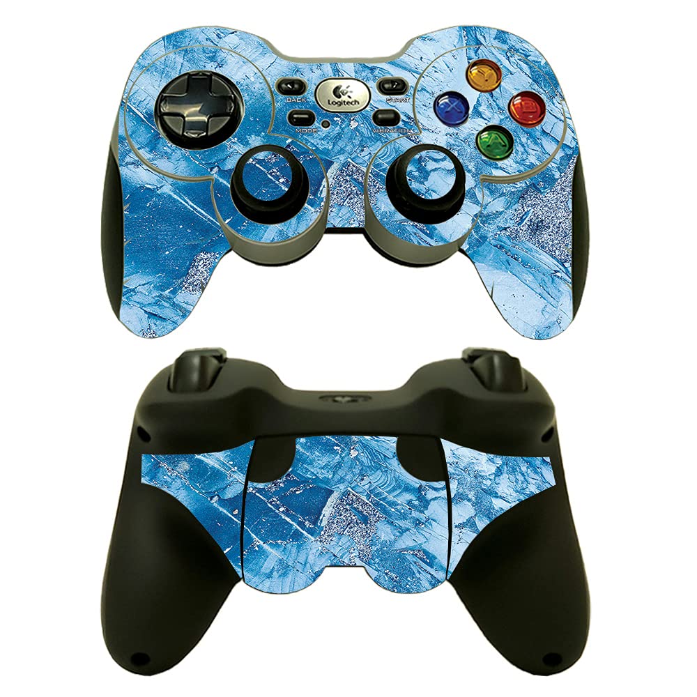 MightySkins Skin Compatible with Logitech Wireless Gamepad F710 - Winter Rock | Protective, Durable, and Unique Vinyl Decal wrap Cover | Easy to Apply, Remove, and Change Styles | Made in The USA