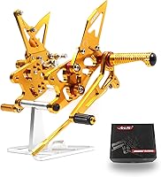 Vista 23 de Arashi (Versión 2.0) Estriberas traseras ajustables para SUZUKI SV650 SV650S SV650X 2016-2023 Accesorios de motocicleta Estriberas reposapiés juego