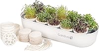 Vista 1 de Kit completo de cultivo de microgreens GARDYN - Jardín de hierbas para interiores - Kit de sistema de cultivo hidropónico para interiores, bandeja