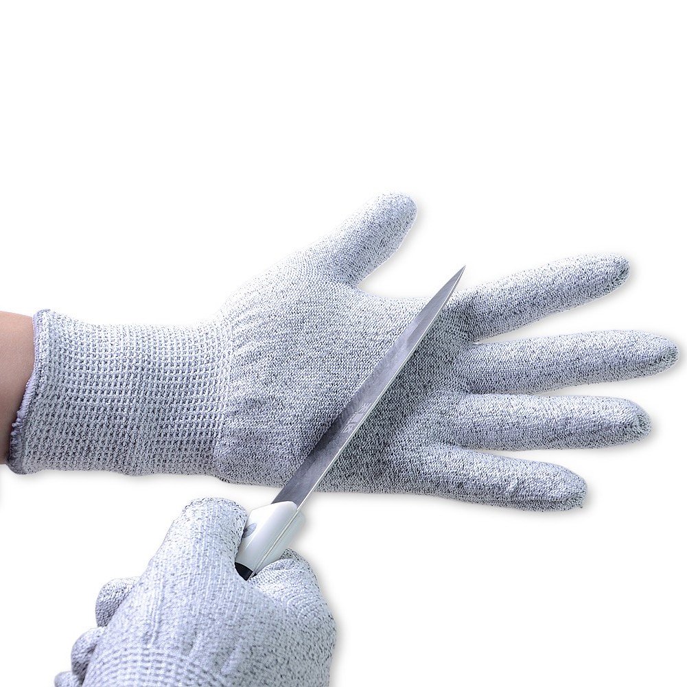 Aituo 1 Pair Cut Resistant Kitchen Gloves - High Performance Level 5 Protection, Food Grade, EN 388 Certified