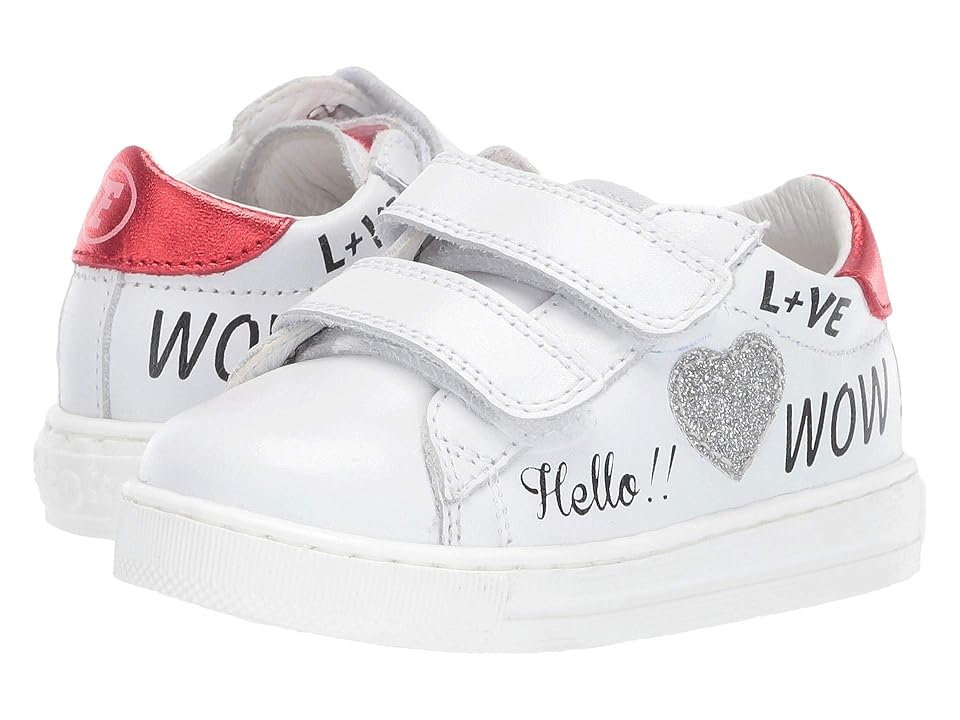 

Naturino Falcotto Team VL SS19 (Toddler) (White/Red) Girl's Shoes