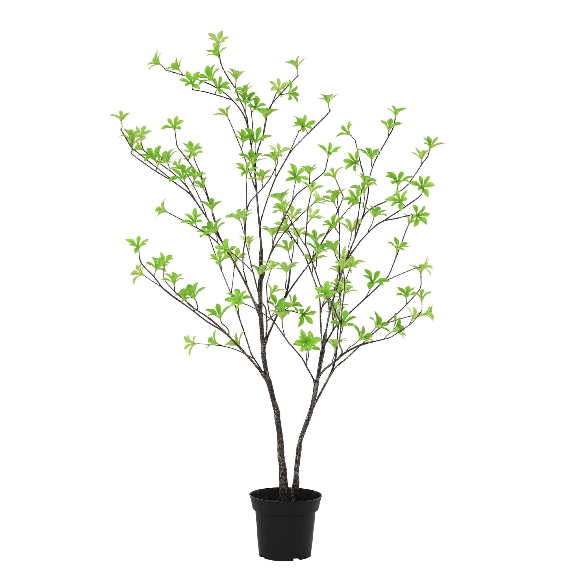 Capucine artificielle déco sans entretien Tropaeolum plante 110 cm