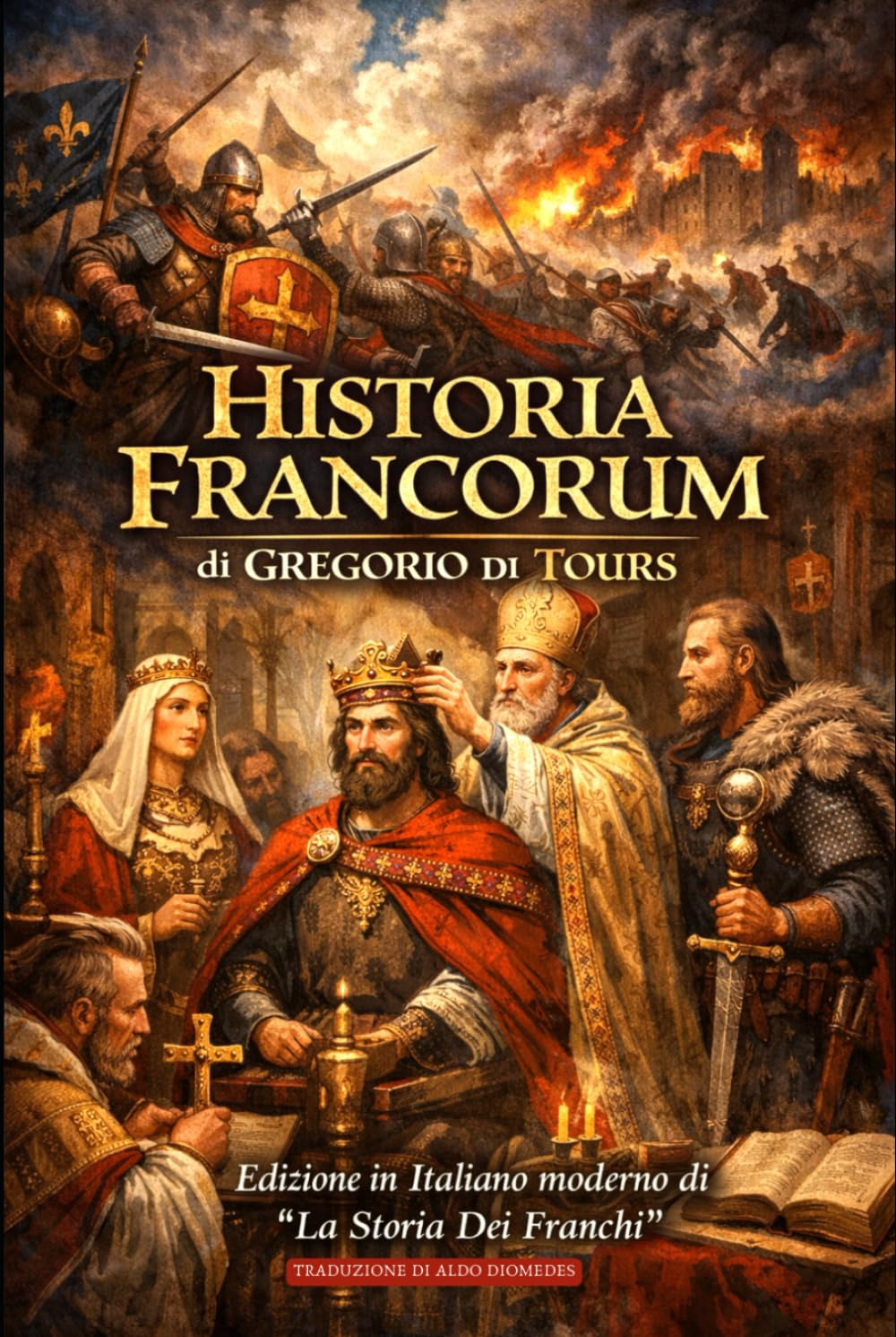 Historia Francorum: Edizione in Italiano moderno di “La Storia Dei Franchi” Cronache di Re, Santi e Assassini nella Gallia Merovingia