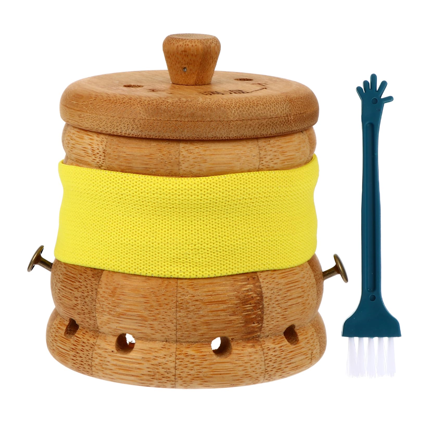 Anneome 1 Set Suspension Moxibustion Instrument Birthday Kickstand Moxa Massage Pot Purifier Moxibustion Pot Moxibustion Can Moxa Cone Burner Moxibustion Jar Tube Brown