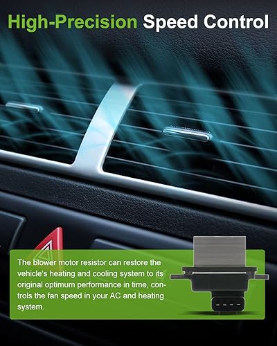 Miniatura 693 de SCITOO Resistencia de motor de ventilador HVAC para 2008-2013 para Chrysler 300/2008-2016 para Town & Country/2008-2010 para Dodge Charger/2008-2018