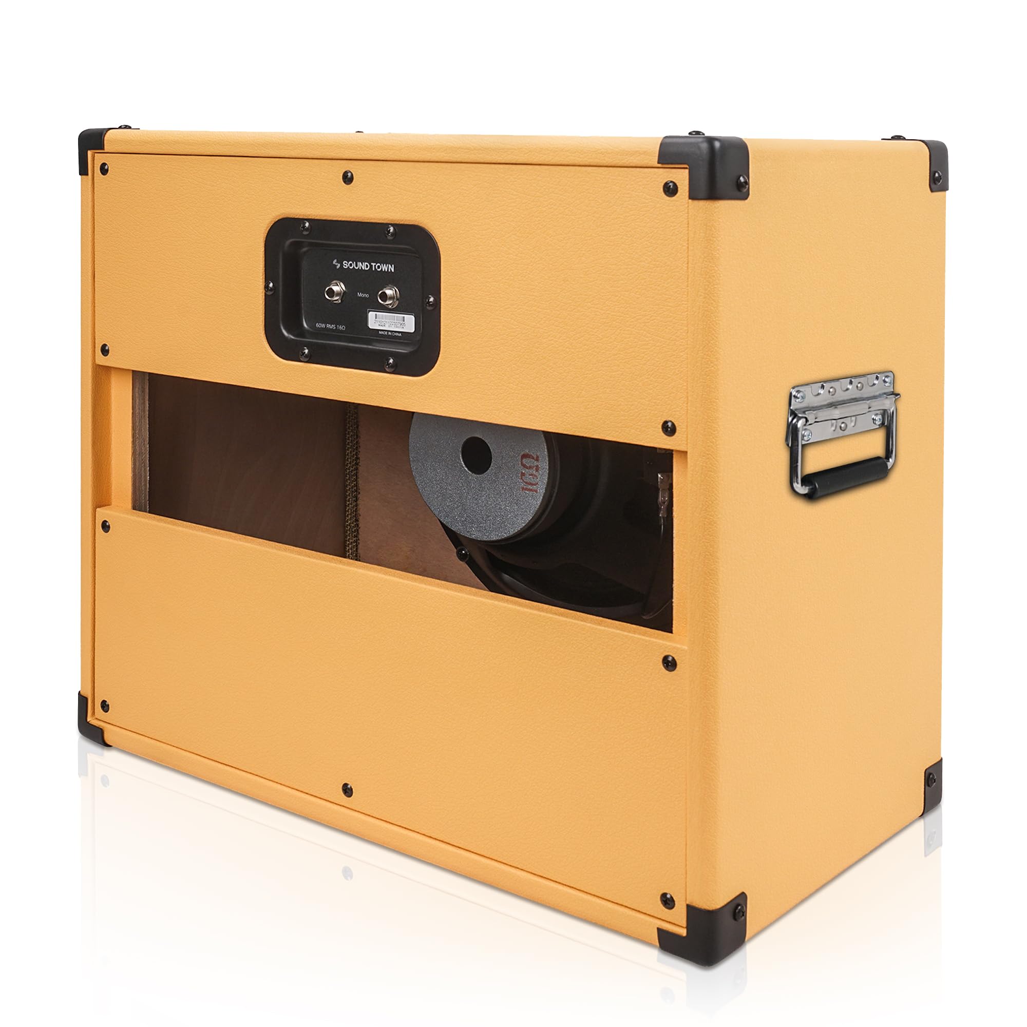 MDF大型スピーカーキャビネット Amazon | Sound Town 1 x 12インチ 空 オープンバック ギター