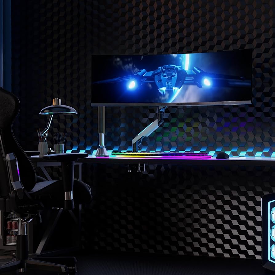 Amazon.com: Mount-It! Heavy-Duty Ultrawide Monitor Arm up to 49