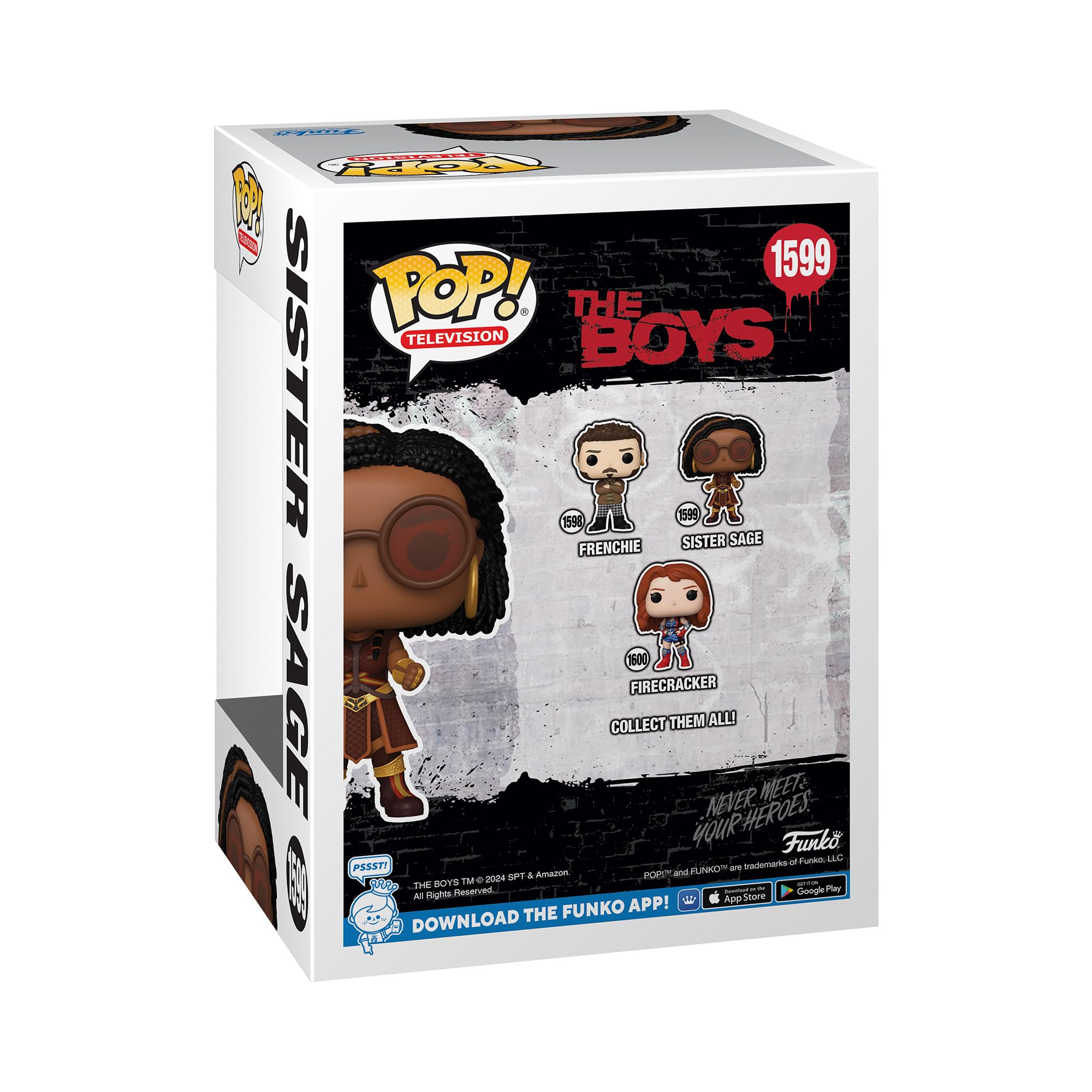 Funko Pop! TV: the Boys, Sister Sage, Collectable Vinyl Figure, Gift Idea, Official Merchandise, Toys for Kids & Adults - Image 3