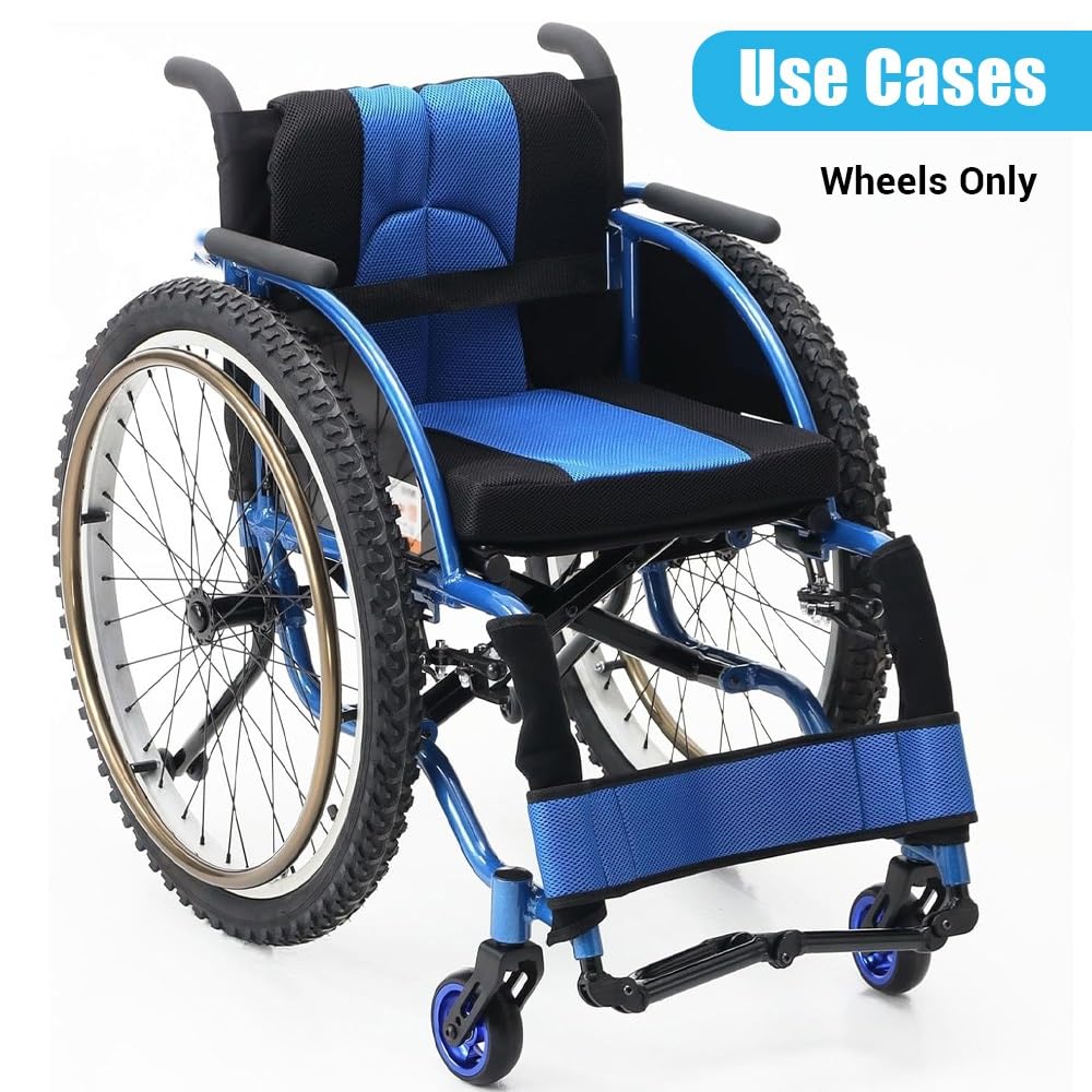 24 Pulgadas Ruedas Traseras Para Silla De Ruedas, 24 X 1.95 Ruedas Traseras Para Sillas De Ruedas Manuales, Accesorios Recambio De Ruedas De Repuesto