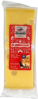Emmi Roth Emmentaler Swiss Cheese, Authentic 6 oz Block from Switzerland – Farm-Traceable, Clean Ingredients
