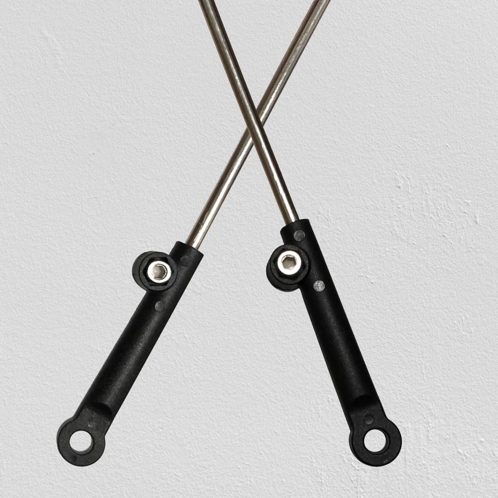 Lot de 10 pièces de vélo, cadre de support d'ailes réglables, manchon d' extension en plastique pour tige de support de 4 mm de diamètre, pièces de réparation de vélo