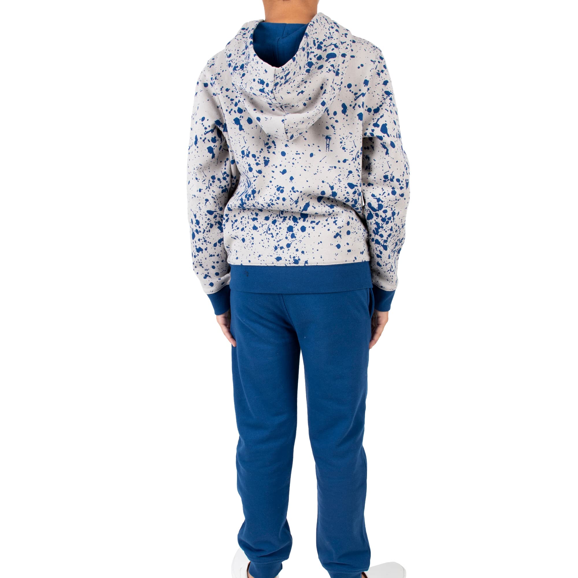 Naruto Classic Youth Boys Sudadera con capucha y pantalones deportivos azul marino, Blue, X-Large