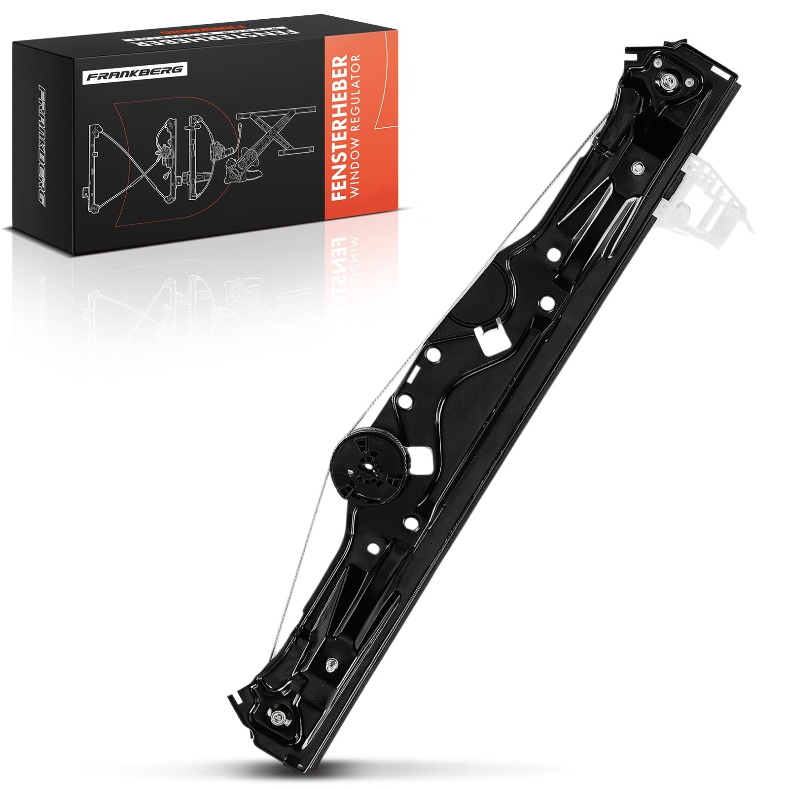 Frankberg Fensterheber Fensterhebermechanik Vorderachse Vorne Links Kompatibel mit KA RU8 Schrägheck 2008-2016 Replace# 51974460
