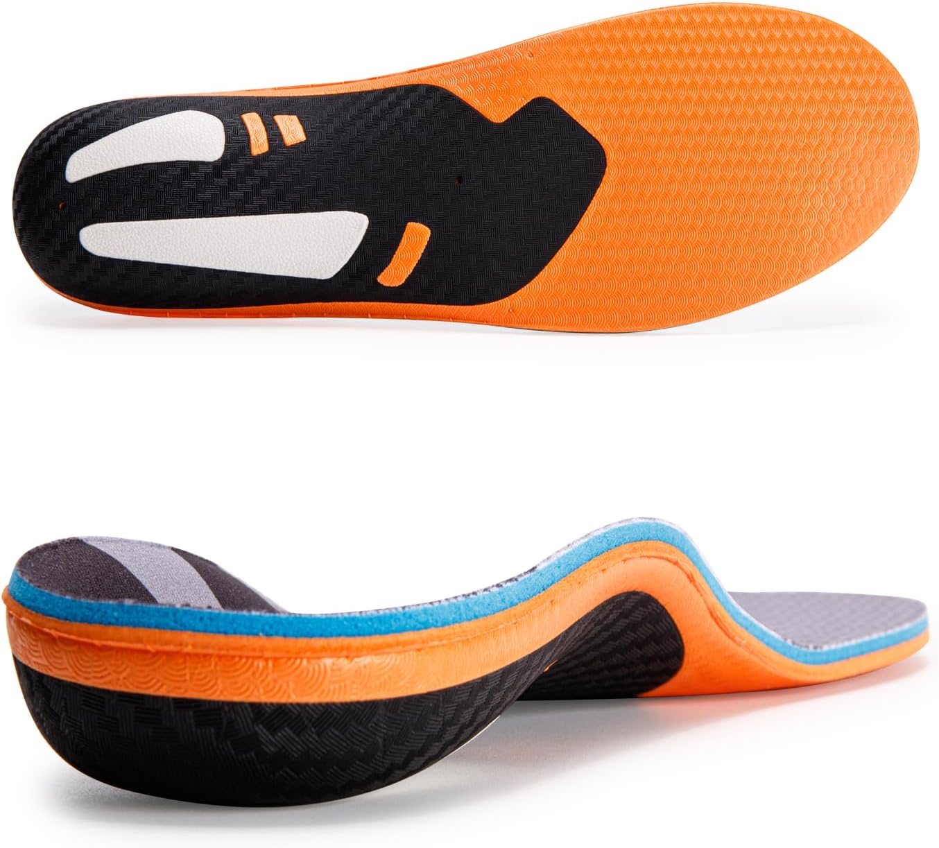 Walkomfy Plantar Fasciitis Insoles High Arch Support Shoe