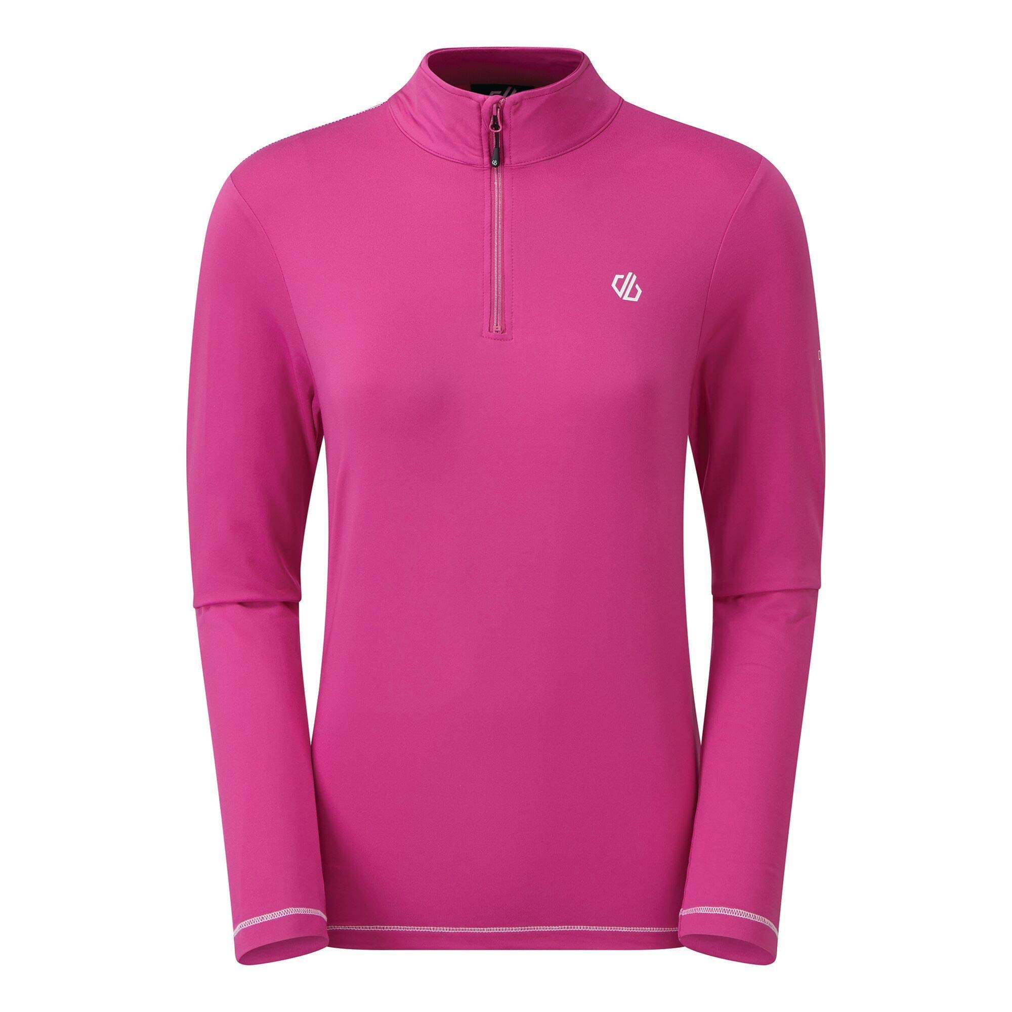 Dare 2b Lowline II Womens Core Strech for Ski, Hiking and Trekking - Recycled warm backed stretch fabric, Quick drying, Grown on hood and full zip