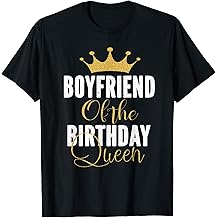 Boyfriend of the birthday girl shirt Clearance