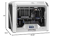 Vista 9 de Dremel - Impresora 3D 3D40-FLX-01 DigiLab 3D40 Flex con filamento, placa de construcción flexible, carcasa totalmente cerrada, nivelación