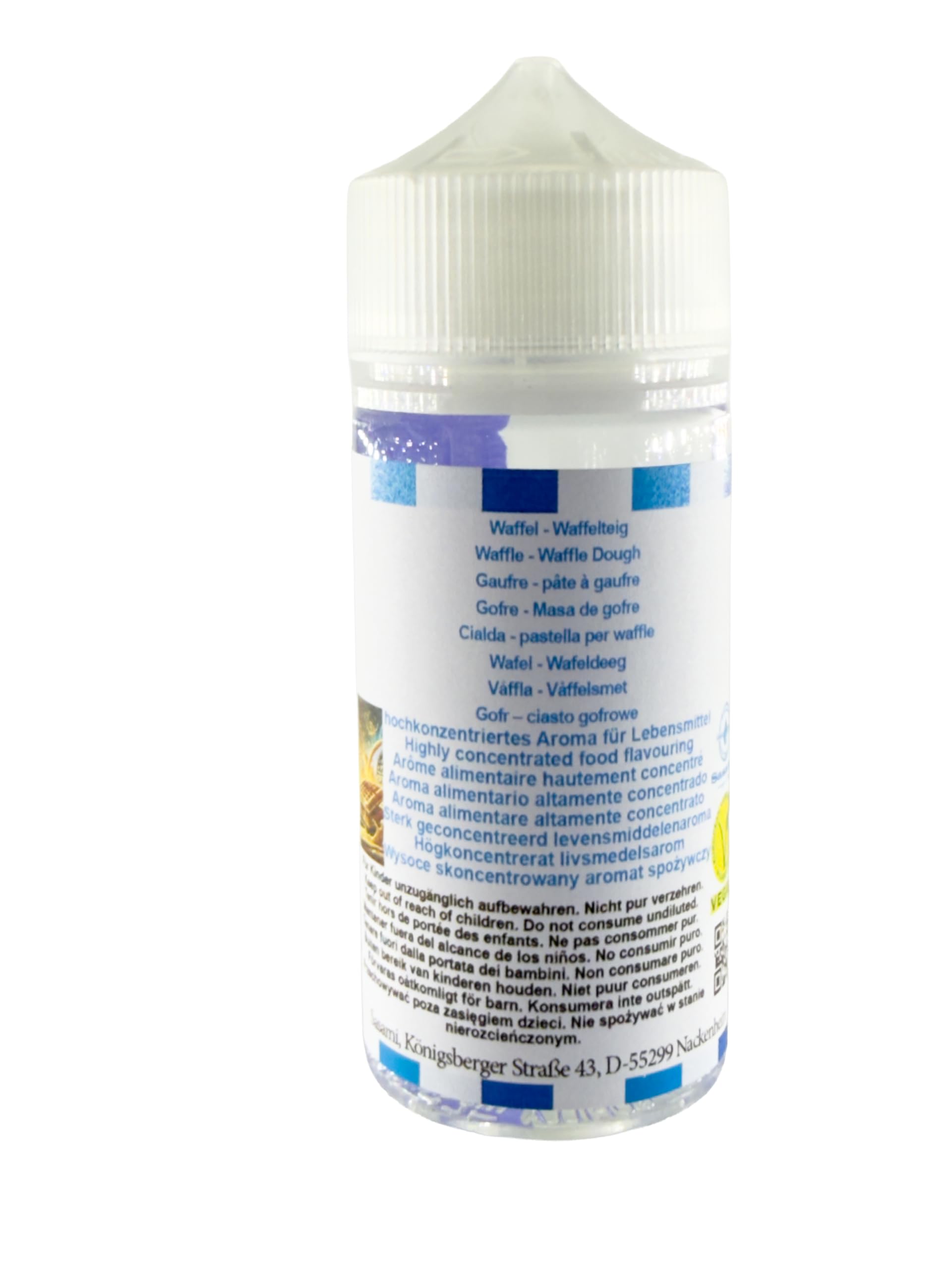 Waffel - Waffelteig Aroma Konzentrat - Vegan - Sasami - 100ml