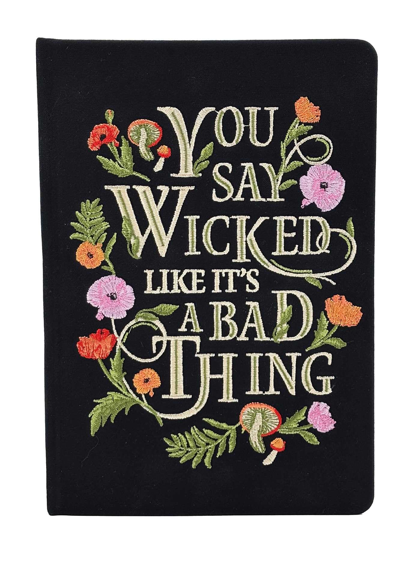 Wicked Embroidered Journal by Insight Editions HARDBACK 9798337401119