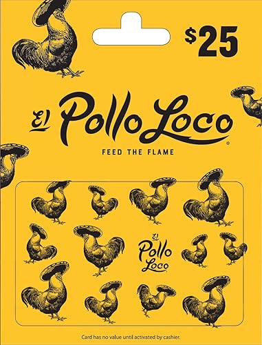 El Pollo Loco Tarjeta de regalo $25