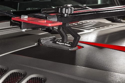 Miniatura 7 de Rugged Ridge 11586.04 Soporte de montaje de gato Jeep Wrangler JK 07-18