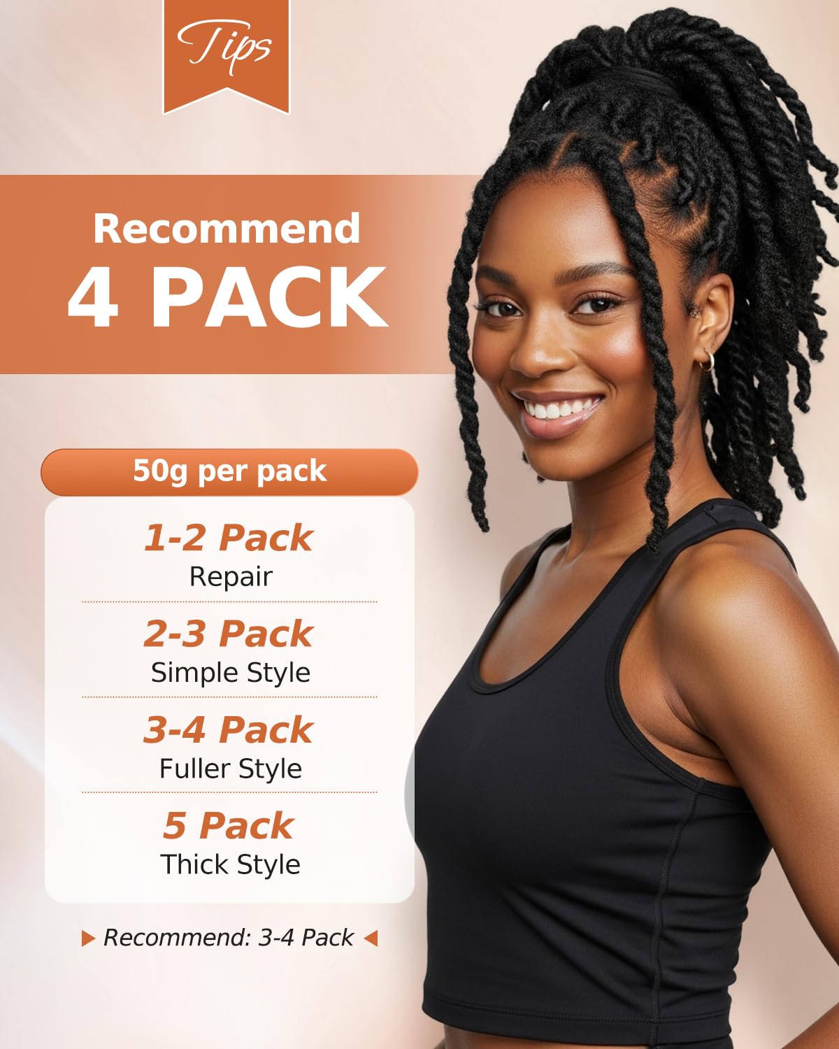 BEEOS Afro Kinkys Bulk Human Hair, Natural Black 4C Curly for Braids 50gram, Kinky-Curly Human Hair Bulk For Mini Twists, Dreadlocks Extensions, Locs Repair, 14inch