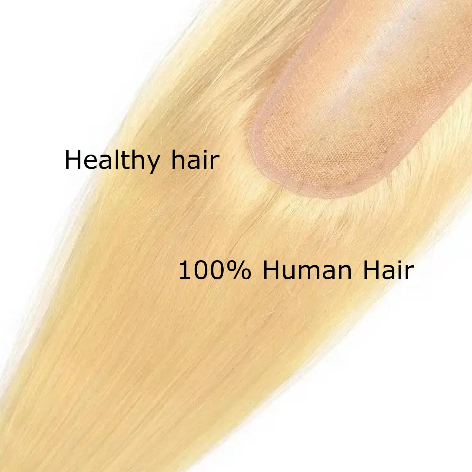 613 Blonde 2x6 Transparent Lace Closure 12A Grade Brazilian Straight Human Virgin Hair Swiss Lace Closure Pre Plucked With Baby Hair 10 inch - Image 3