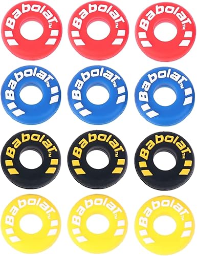 Miniatura 1 de 12 PCS Rubber Tire Shape Vibration DampenerTennis Racket Shock AbsorberTennis Racket Vibration DampenersAntivibrador Raqueta De TenisRacquet