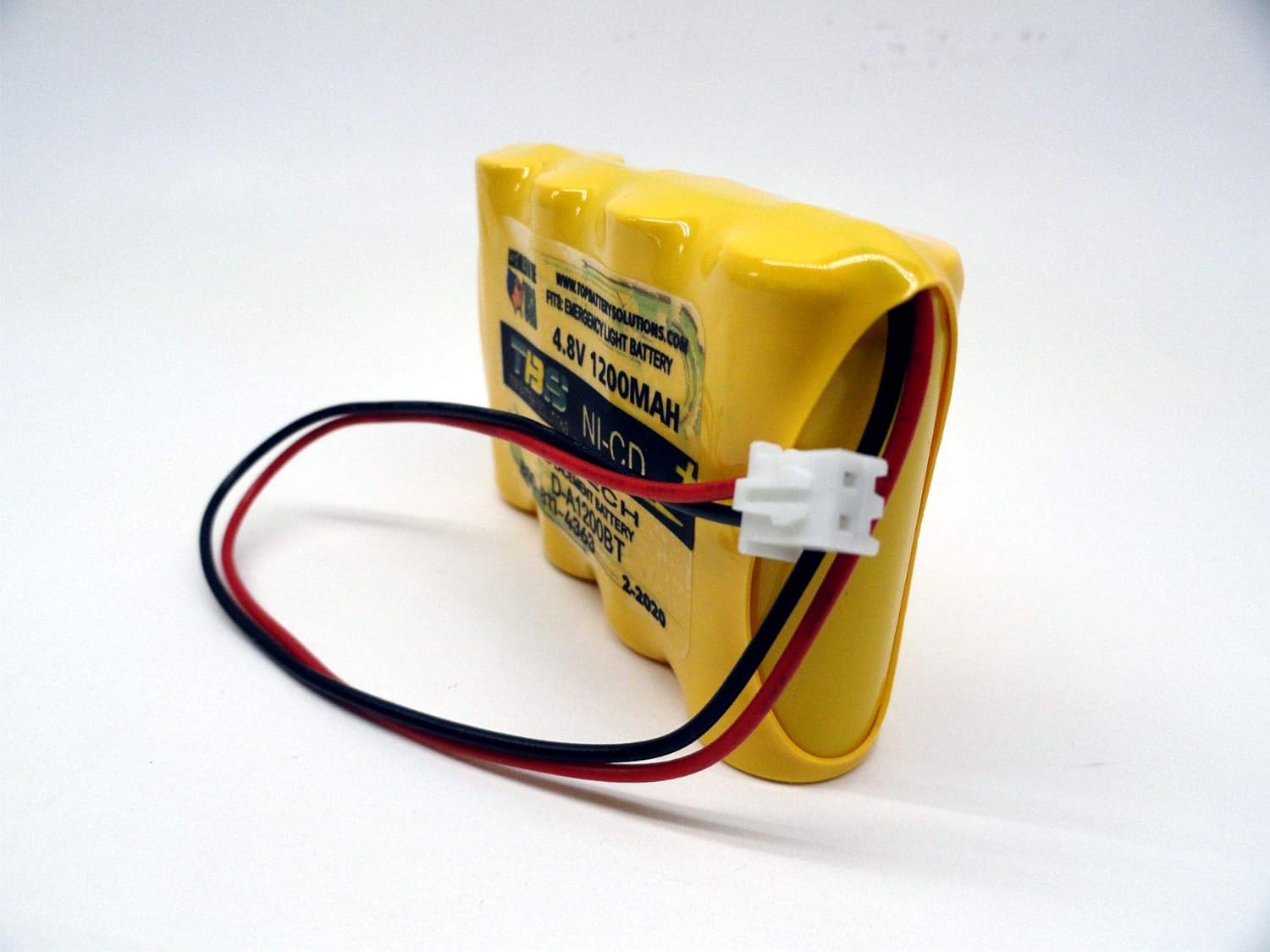 4PC UNITECH D-A1200BT, SL026-139 Emergency Light Battery 4.8V 1.2Ah
