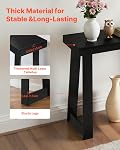 VEVOR 36 in Console Table, Modern Desk Behind the Couch, Wooden Rectangle Entrance Desk, Narrow Long Sofa Table Accent Stand, Ideal for Hallway, Bedroom, Living Room, Foyer, Easy Assembly, Black