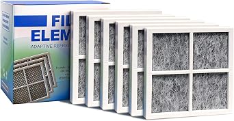 LT120F Refrigerator Air Filter Fit for LG Refrigerator Air Filter Replacement, Replacement for LT120F, ADQ73214404, 9918, 46-9918, ADQ73214402, ADQ73334008, ADQ73214403 6 Pack