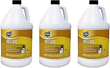 Pro Products ResCare RK02B All-Purpose Water Softener Cleaner Liquid Refill, 1 Gallon, Pack of 3